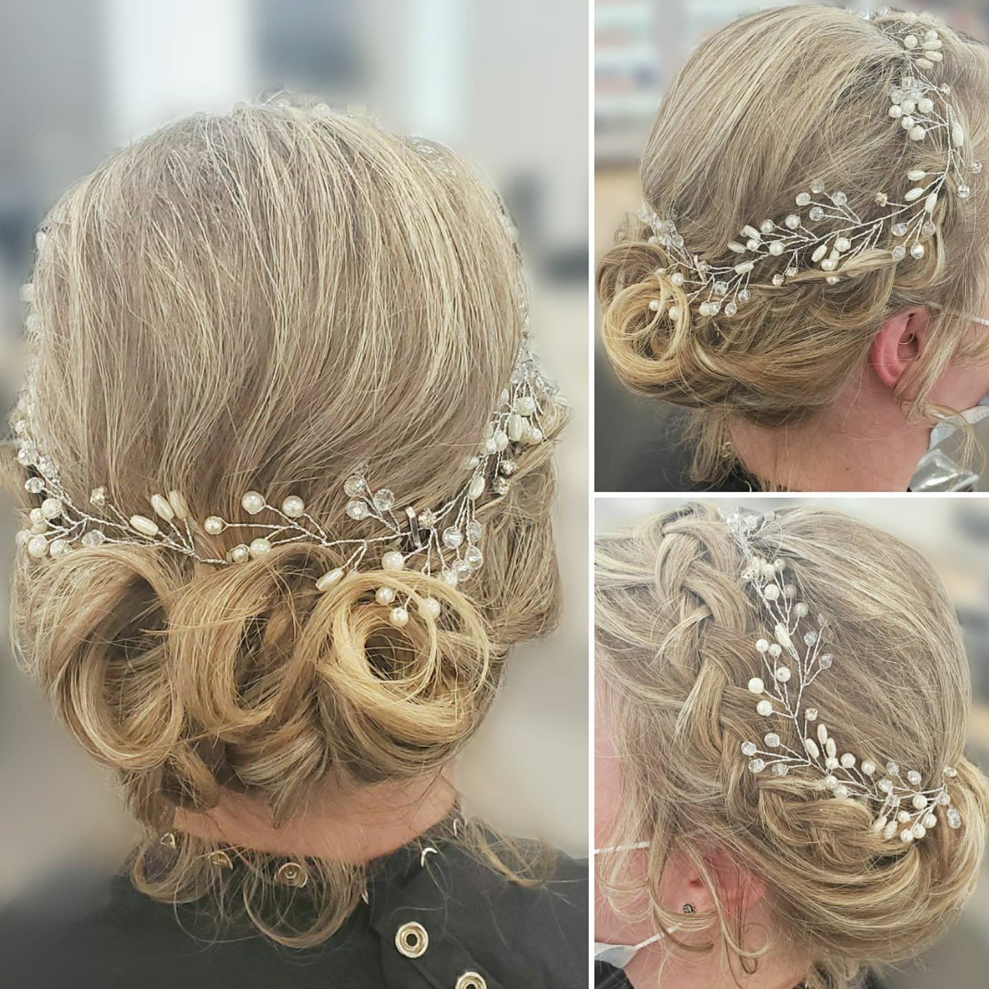 Bridal updo by Sumi Rare, Fort Worth TX